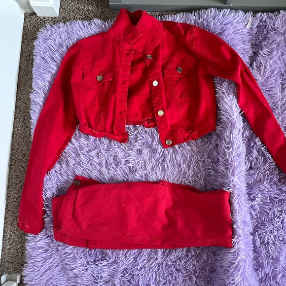 Macy's Other - Red 2 piece set